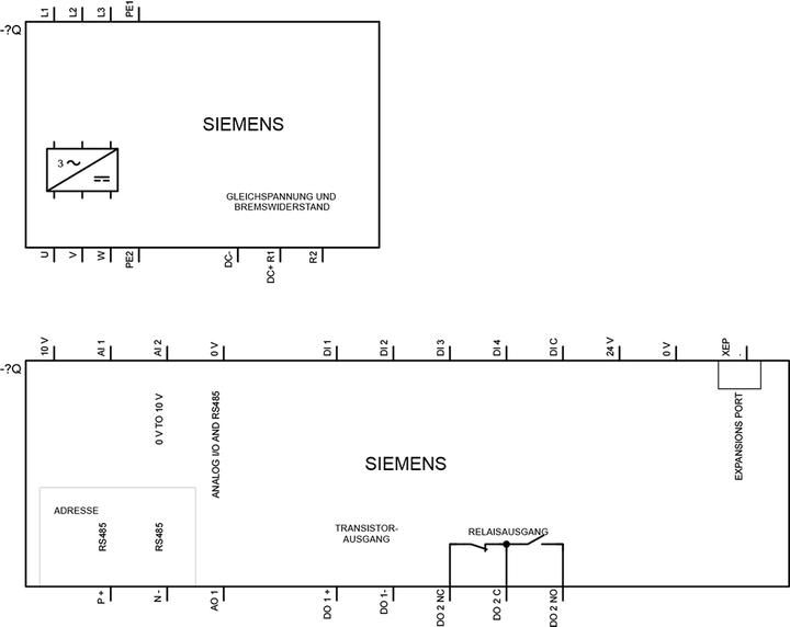 Produktbild Siemens SINAMICS V20, 3AC400V 11KW UNFILTERED