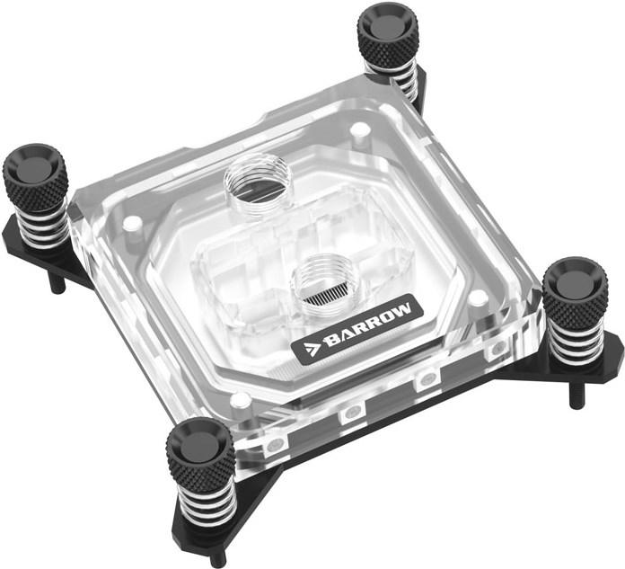 Produktbild Barrow Intel CPU Wasserblock RGB, Acryl - schwarz