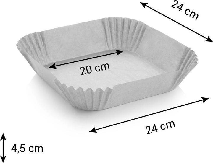 Actual product image Tescoma Paper inserts for Airfryer (20 x 20 cm)