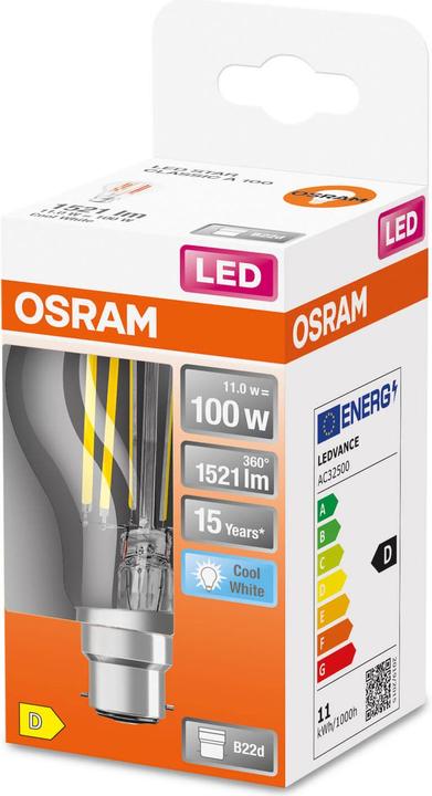 Produktbild Osram Led Retrofit Classic A (B22d, 1521 lm, 1 x)