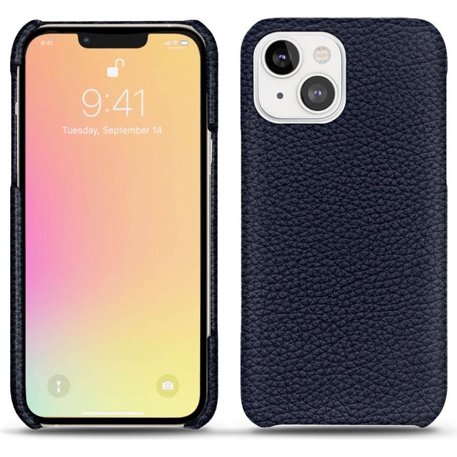 Noreve Lederschutzhülle (Apple iPhone 13 mini), Smartphone Hülle, Violett