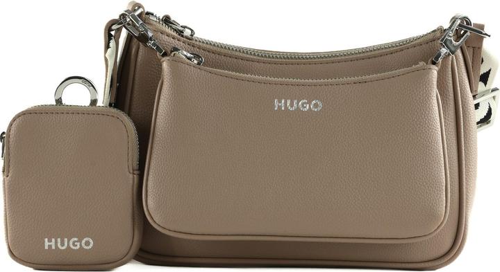 Actual product image HUGO Multi Cross Shoulder Strap Bag with Practical Pockets