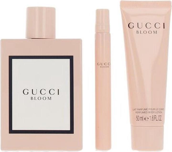 Actual product image Gucci Bloom Case 3 Pieces (Perfume set)