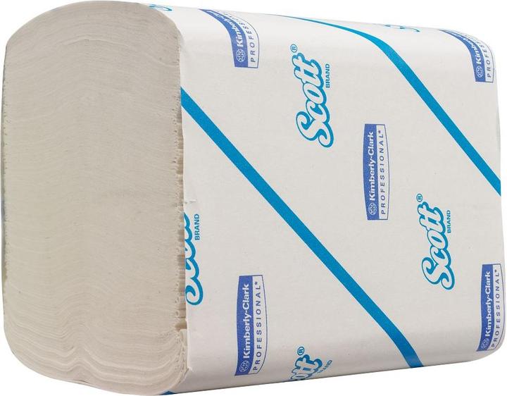Actual product image Scott Sports Toilet paper single sheet 2-ply white