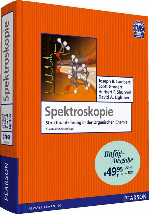Produktbild Spektroskopie - Bafög-Ausgabe (Deutsch, Scott Gronert, 2017)