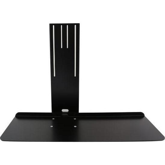 MonLines MTB001B Tastaturhalterung zur Monitor Befestigung, schwarz, Monitor Halterung, Schwarz
