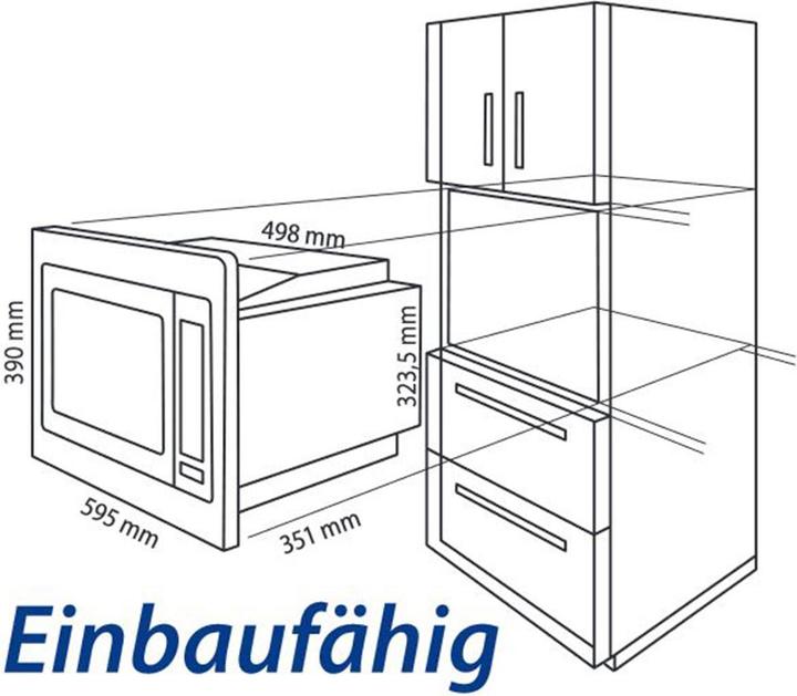 Image du produit Clatronic Mikrowelle MWG 3001 H EB (25 l)