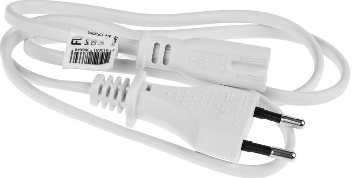Produktbild Furber Netzkabel C7-T26 1.0 m Weiss (1 m)