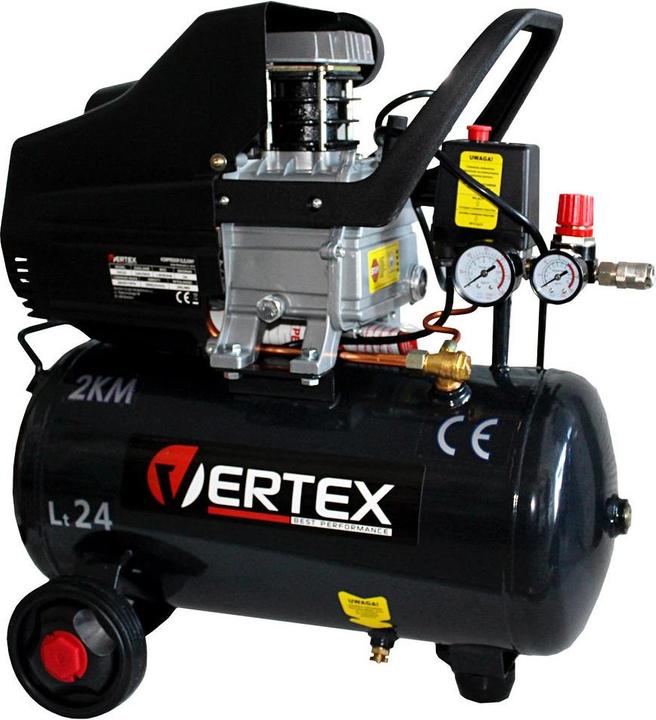 Produktbild No Name VERTEX VHC24 24L ÖLKOMPRESSOR (24 l)