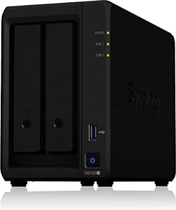 Productafbeelding Synology DS720 6GB NAS 4TB (2 x 2TB) WD RED (2 x 2 TB, WD Rood)