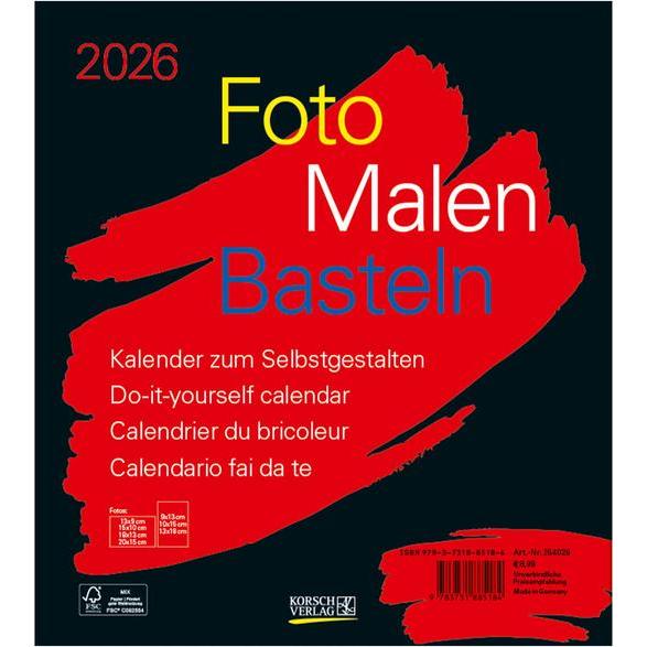 Korsch Bastelkalender Foto Malen Basteln (264026)