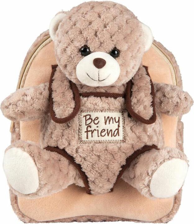 Produktbild Perletti Milly Bear backpack with plush toy 26cm