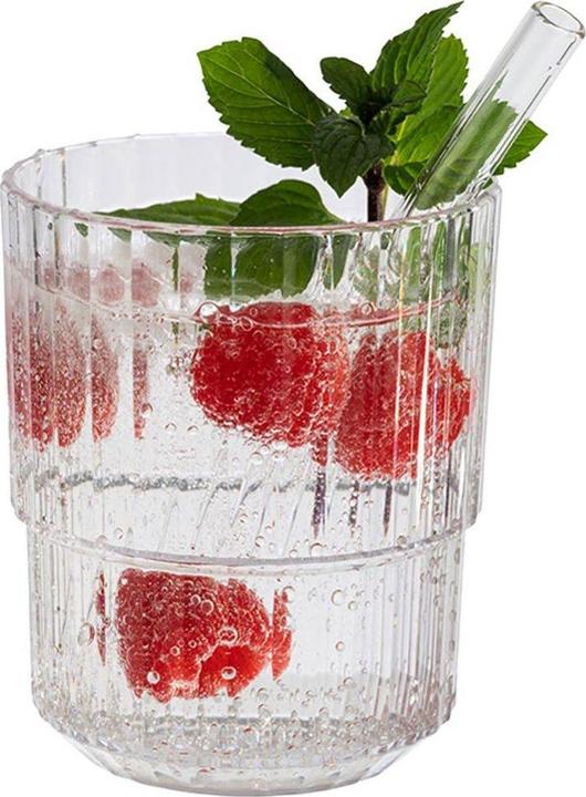 Actual product image APS Drinking Cup Linea green 3D8.5cm H10cm, 300ml (0.30 l, 1 x)