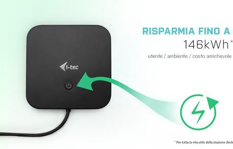 Produktbild i-tec Dual Display - Ohne Netzteil (USB-C, 3 Ports)