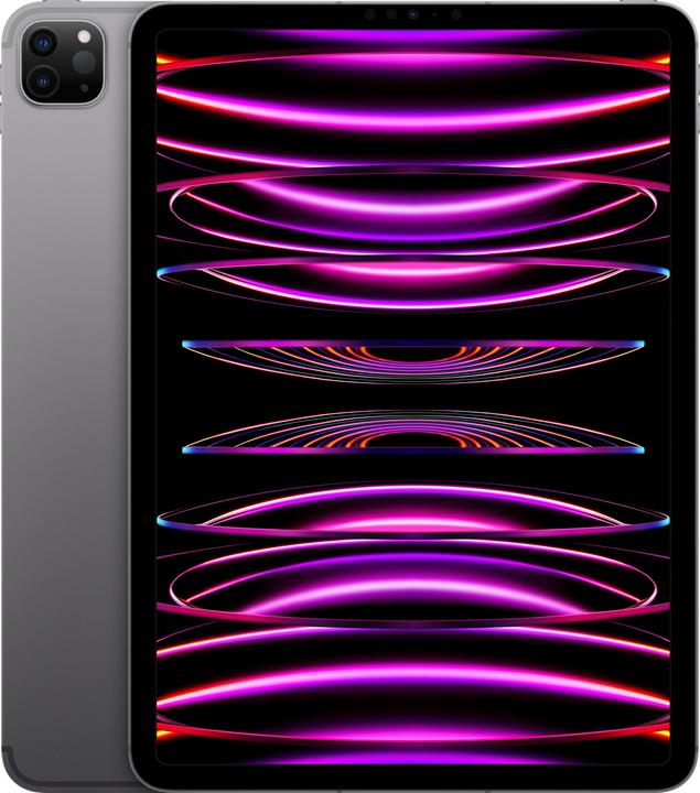 Actual product image Apple iPad Pro 2022 (4. Gen) (5G, 11", 128 GB, Space grey)