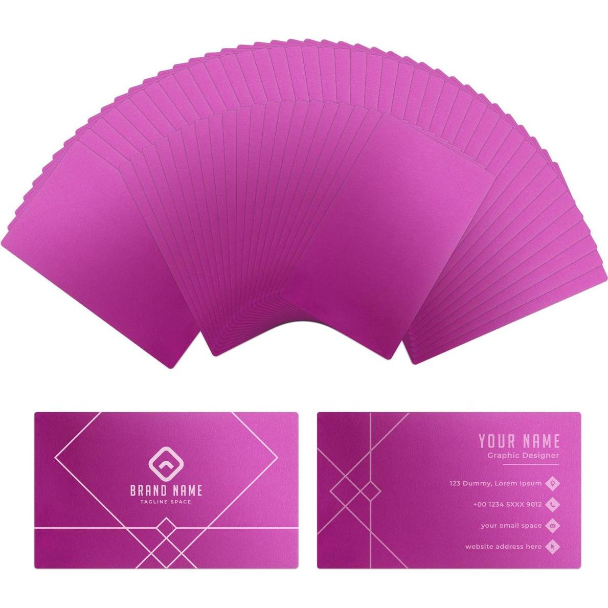 XTool Metal Business Cards - 60pcs, Accessori per stampante 3D