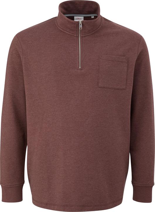 Produktbild s.Oliver Sweatshirt Sweatshirt mit Brusttasche (5XL)