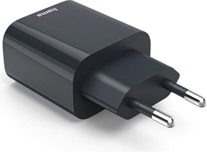 Image du produit Hama Chargeur rapide, USB-C, Power Delivery (PD), 20 W, anthracite (20 W)