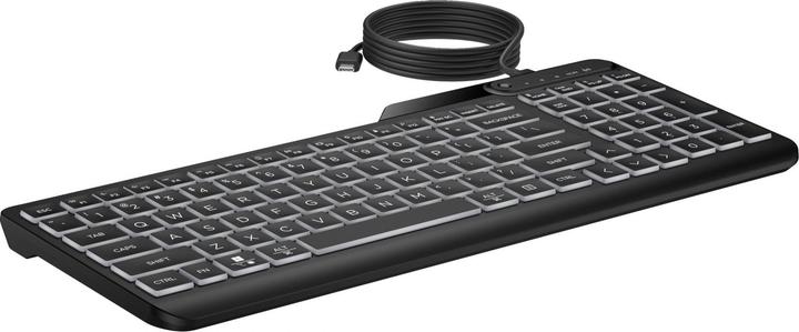 Actual product image HP 405 Multi-Device Backlit Wired Keyboard (DE, Cable)