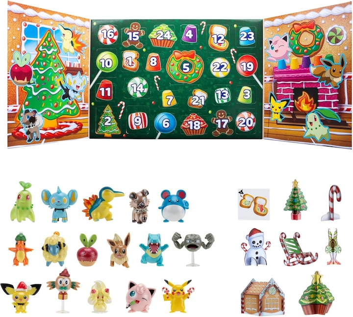 Produktbild Pokémon Battle Figures Adventskalender