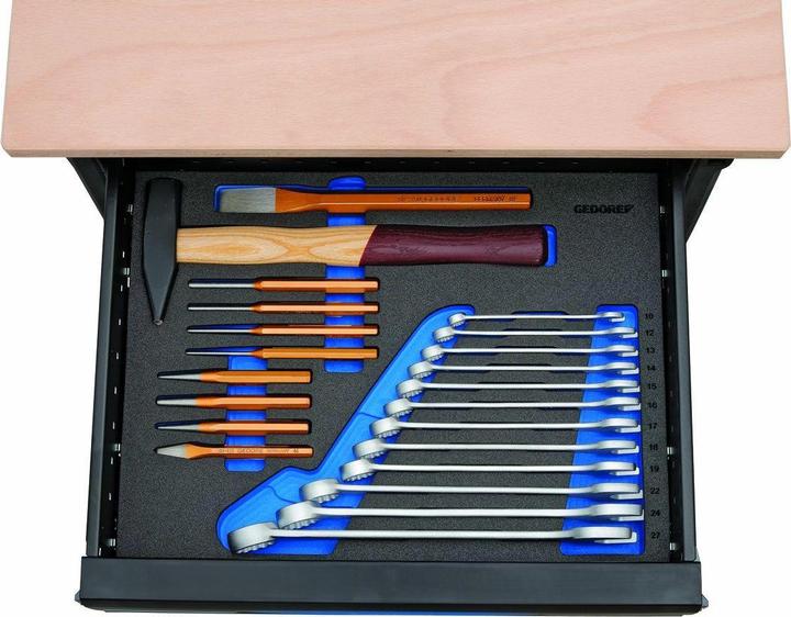 Actual product image Gedore 1110 CTB2-01 Tool assortment in CT module 22 pcs.
