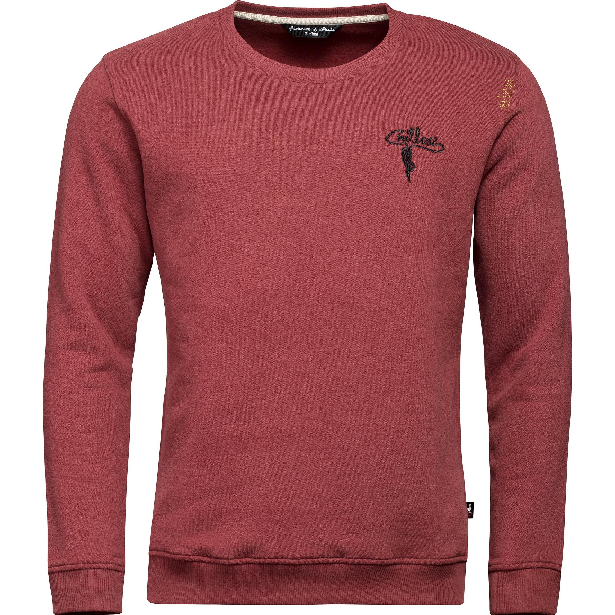 Chillaz, Herren, Pullover, Hokkaido Rope, Rot, (XL)