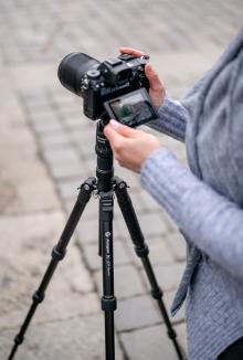 Produktbild Fotopro X Go Gecko graues Aluminium Stativ (Metall)