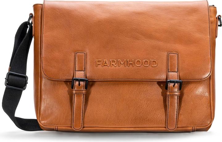 Produktbild Farmhood Memphis Aktentaschen Messenger Leder 38 cm Laptopfach (16")