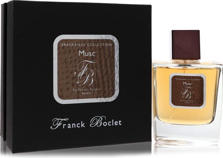 Actual product image Franck Boclet Musc by Eau de Parfum Spray (Unisex) 100 ml (Eau de parfum, 100 ml)