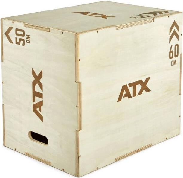 Immagine prodotto ATX Box plyo antiscivolo - legno 50 x 60 x 70 cm