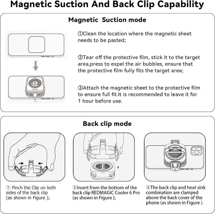 Actual product image Redmagic Cooler 6 Pro Kühlpad