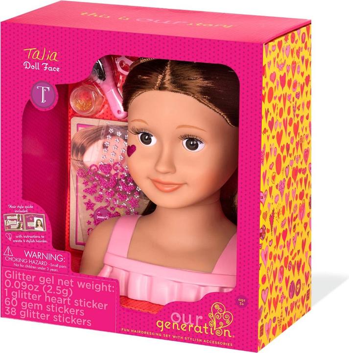 Produktbild Our Generation OG - Puppenfrisierkopf Talia