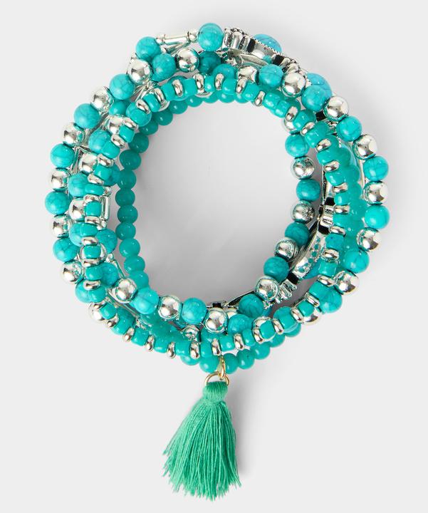 Immagine prodotto Joe Browns Multi Beaded Bracelet (22.50 cm, In plastica, Zinco)