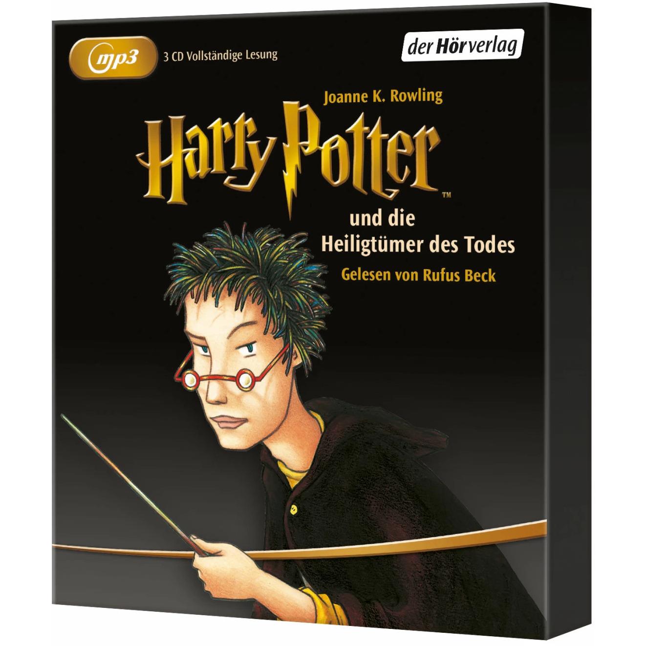 Harry Potter und die Heiligtümer des Todes, Hörbücher von J.K. Rowling, Rufus Beck, Angela Kübrich