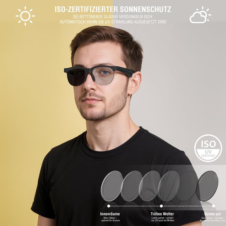 Produktbild 4smarts Wireless SoundGlasses Sport 2 (Keine Geräuschunterdrückung, 6 h, Kabellos)