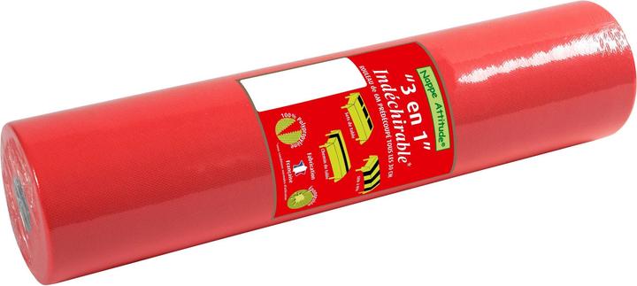 Immagine prodotto PROnappe PRO nappe Tischläufer Tête-à-tête 40 cm x 4.8 m, Rot (40 x 480 cm)