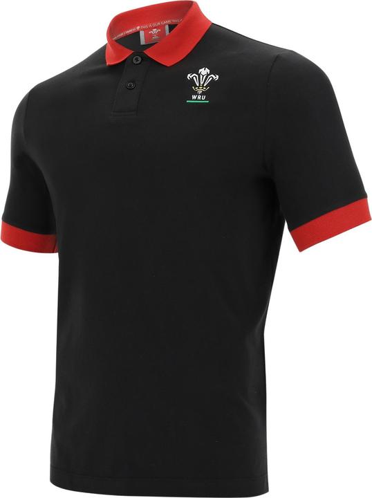Produktbild Macron Poloshirt aus Baumwollpikee Pays de galles rugby 2020/21 (3XL)