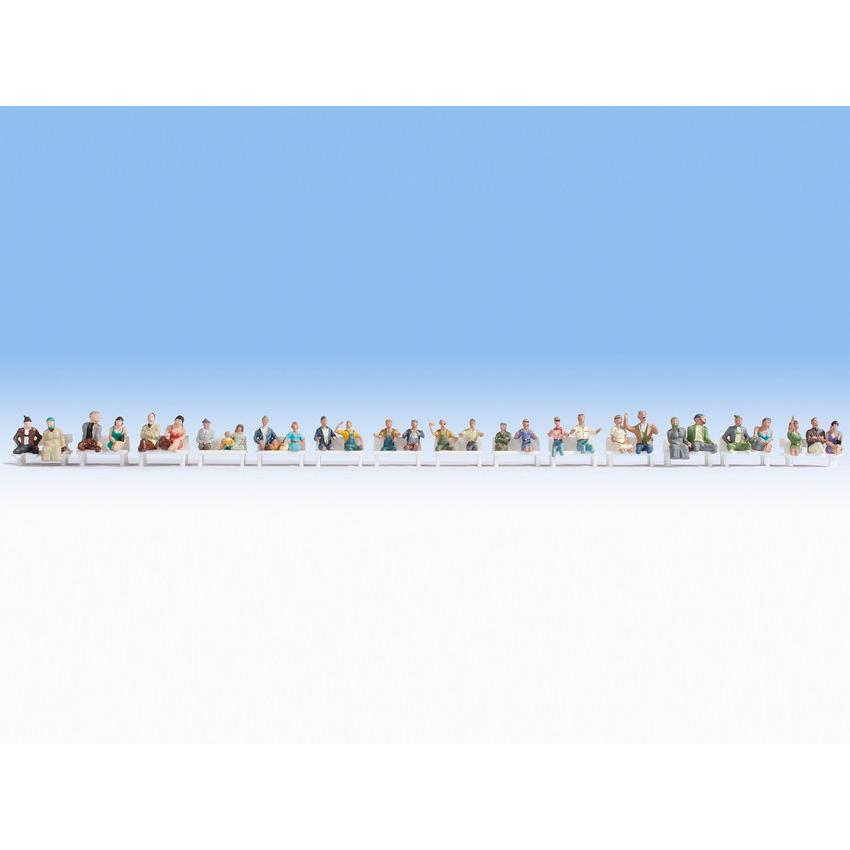 Thumbnail - Noch 16050 H0 Figuren Reisende ohne