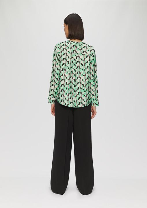Actual product image S.Oliver Bluse Strukturierte Bluse mit V-Ausschnitt (32)