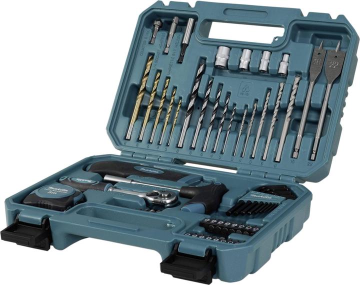Produktbild Makita E-15095 Werkzeugset 60-tlg. (16 mm, 22 mm, 3 mm, 4 mm, 5 mm, 6 mm, 8 mm)