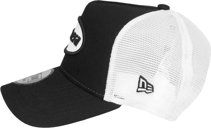 Produktbild New Era Adjustable Trucker Cap - Retro Brand Patch Schwarz