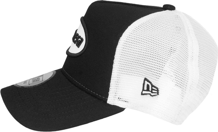 Image du produit New Era Casquette Trucker ajustable - Patch de marque rétro noir