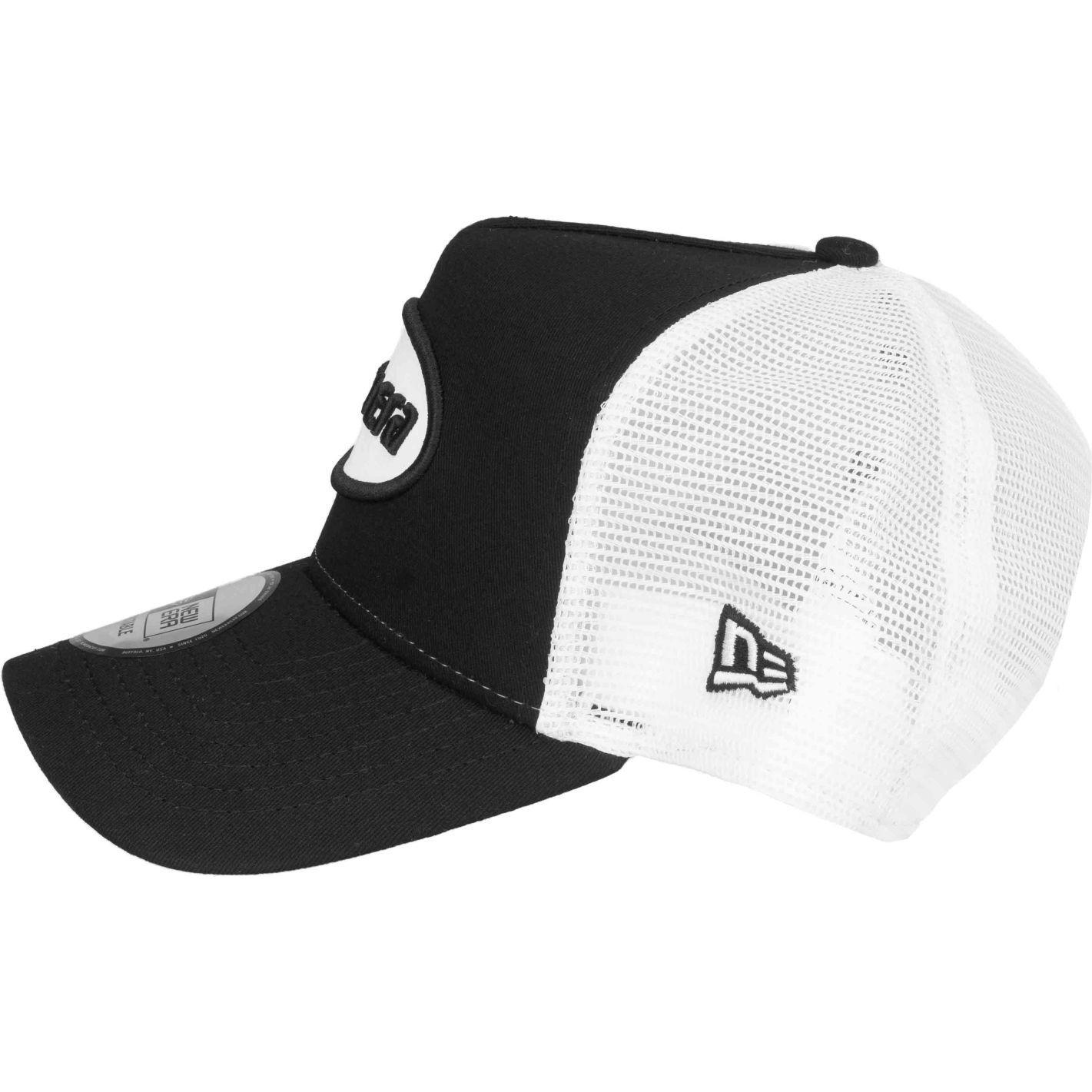 Thumbnail - New Era, Herren, Cap, Adjustable Trucker Cap - Retro Brand Patch Schwarz, Schwarz