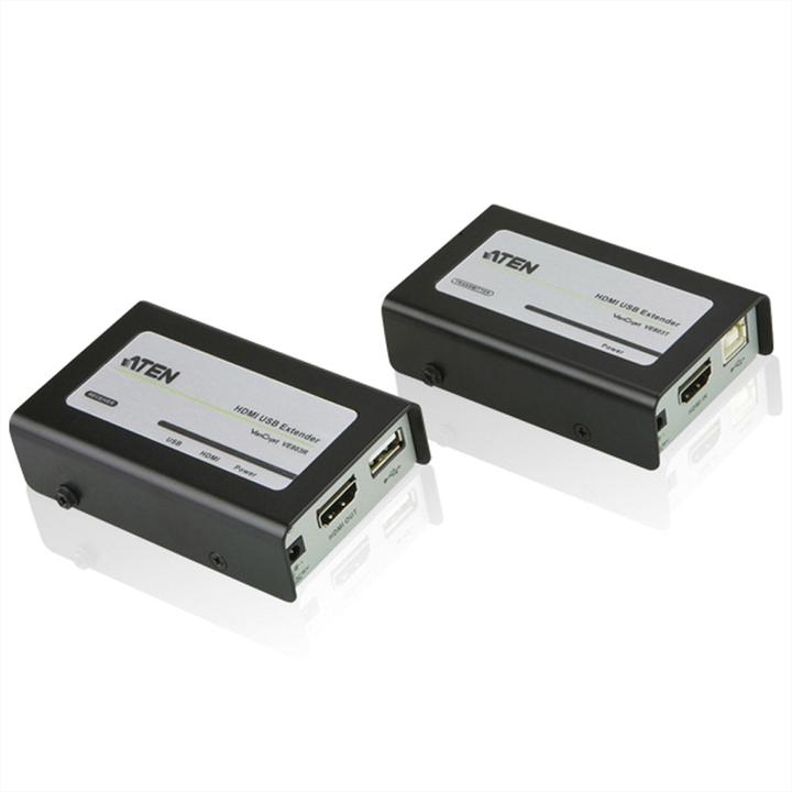 Actual product image Aten VE803 USB 2.0 HDMI CAT5 Extender