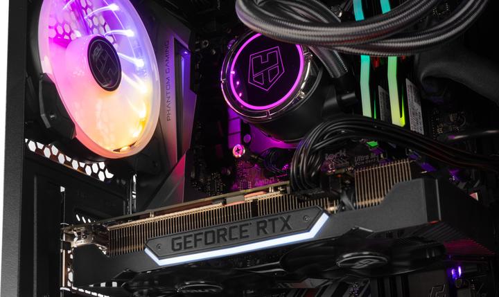 Produktbild Nox ATX TOWER HUMMER TGM RAINBOW RGB - Tower (ATX, mATX, Mini-ITX)