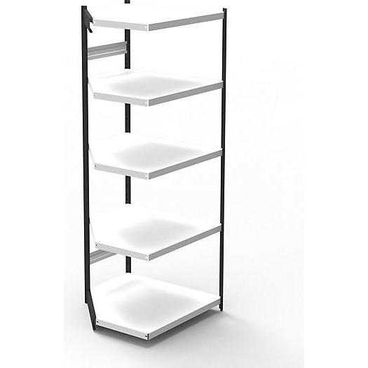 kaiserkraft, Kellerregal, Büro-Regalsystem, ohne Rückwand