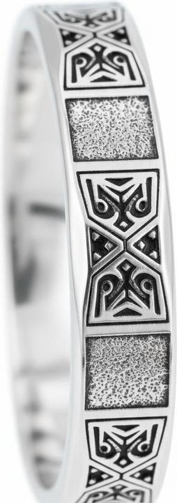 Produktbild Thomas Sabo Armreif Facettiertes Design mit Schwarzen Steinen Silber (19 cm, Geschwärzt, 925 Sterlingsilber)