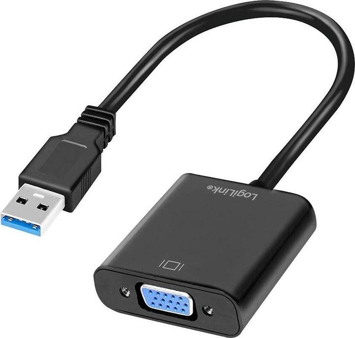 Produktbild LogiLink USB 3.0 zu VGA (VGA, 5.10 cm)