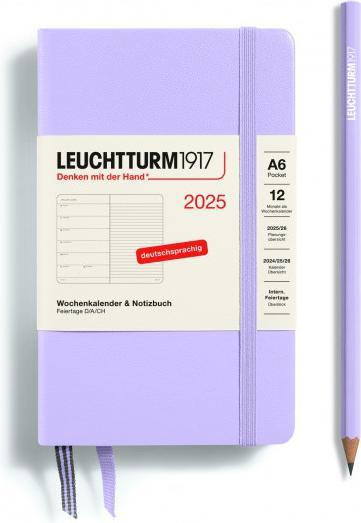 Leuchtturm1917 Leuchtturm 1w/S Pocket Hc Lilac (9 x 15 cm, 1 Woche / 1 Seite)