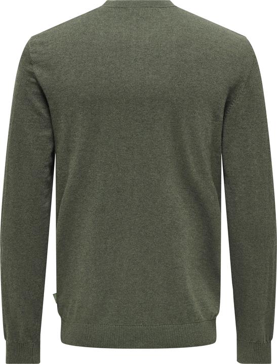 Produktbild Only & Sons Normal geschnitten Rundhalsausschnitt Pullover Strickpullover (M)